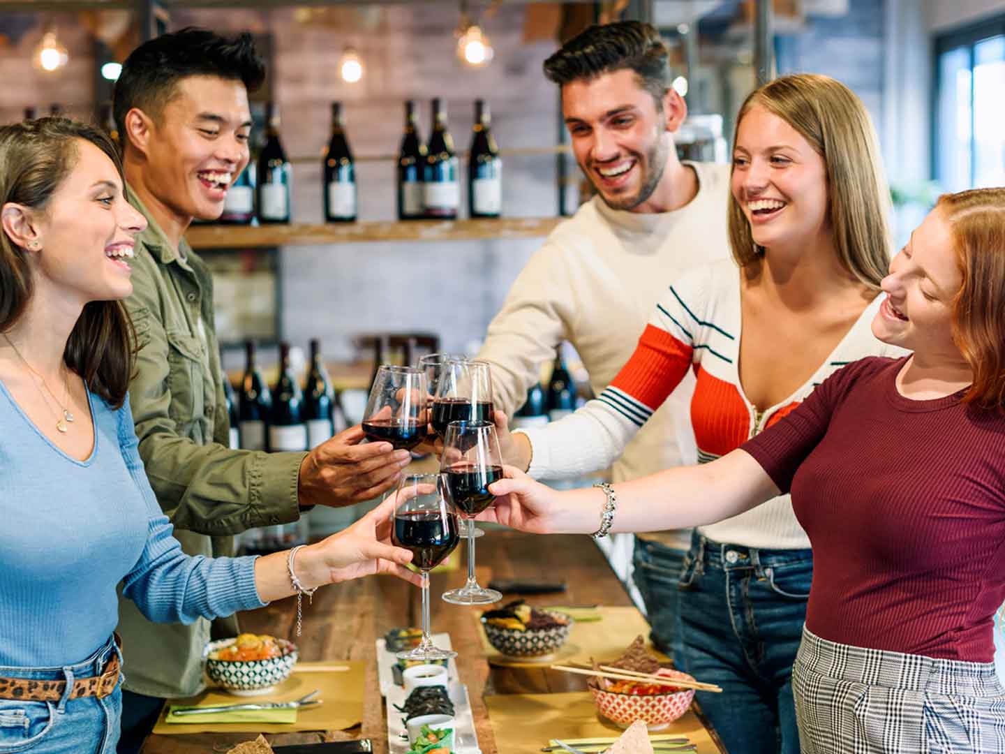 The Perfect Model Home Decor - Wine as Art