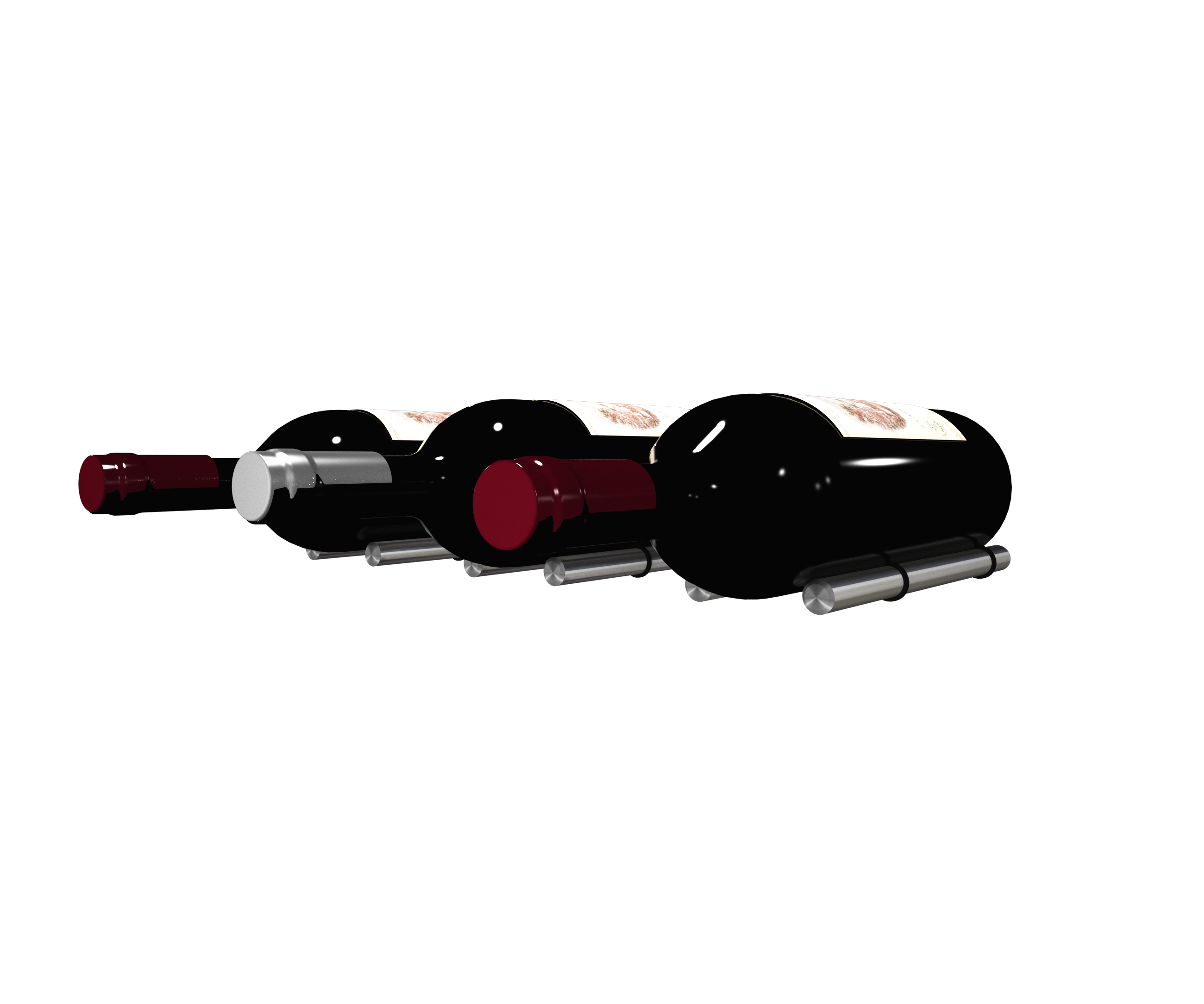 Wine Pegs - Sold in sets of 3 pairs (3 bottles)