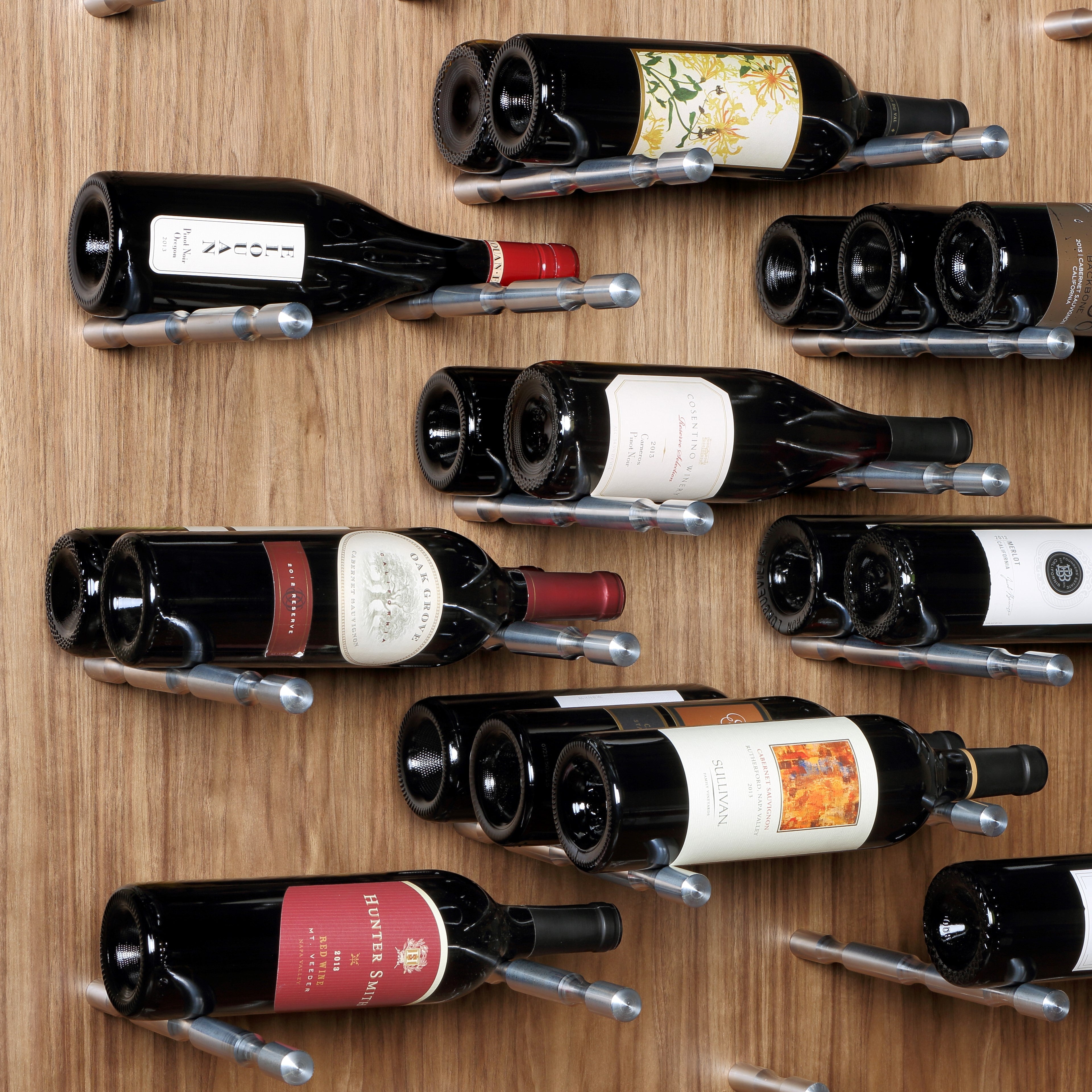 Wine Posts - 3 Bottles Deep - Sold in sets of 3 pairs (9 bottles)