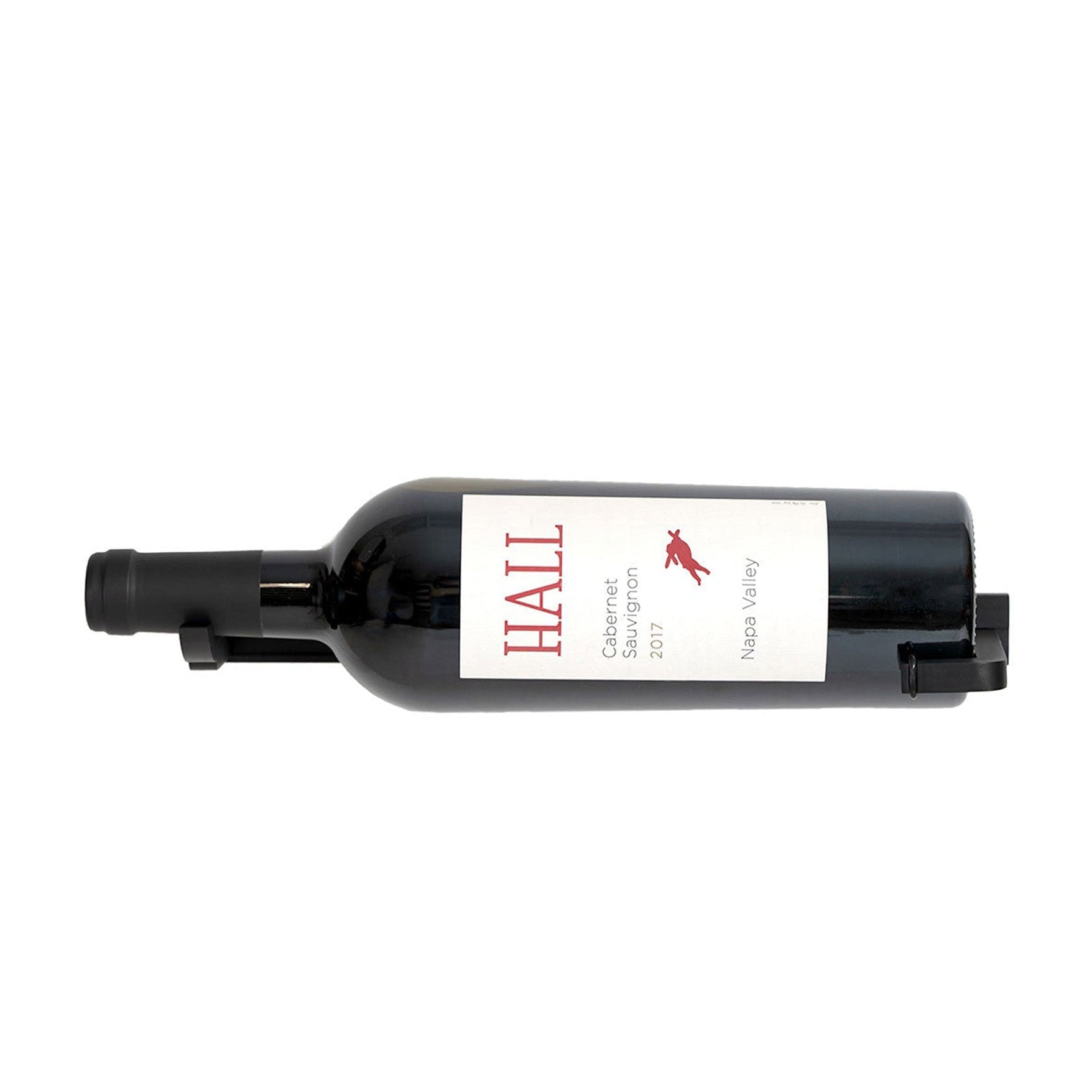 Decorative Wine Hardware - Single Bottle Wall Mount - Wine as ArtWine HardwareK21B