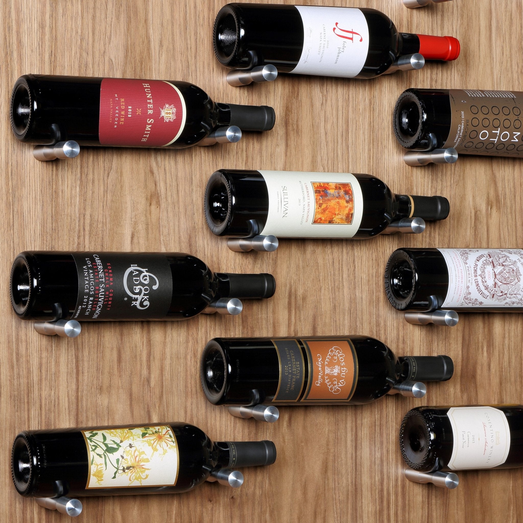 Wine Posts - Label View - 1 Bottle Deep - Wine as ArtWine HardwareWP300